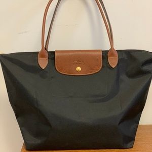 NWOT Longchamp Le Pliage Large Nylon Shoulder Tote